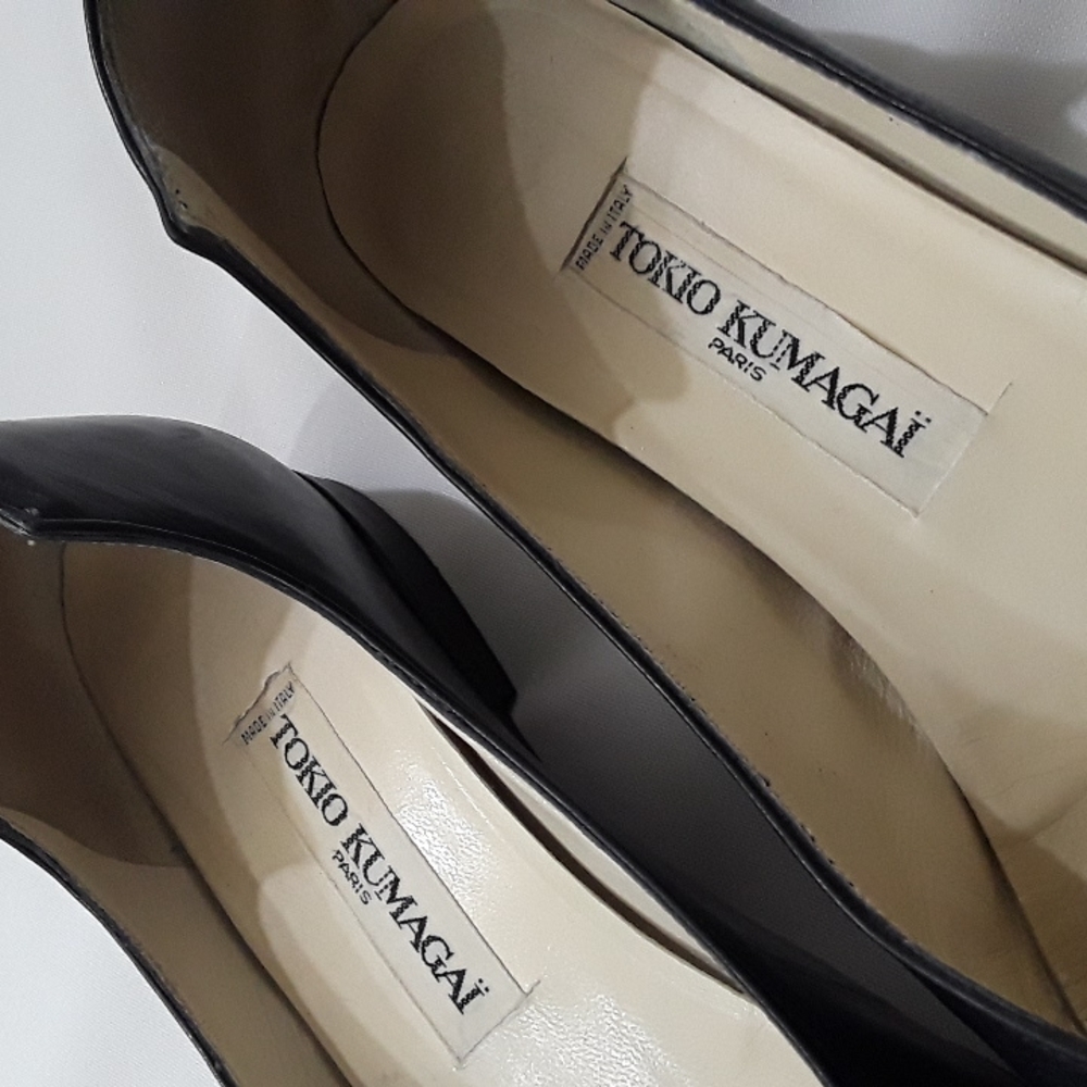 Vintage Tokio Kumagai Leather Flats - Picture 10 of 14